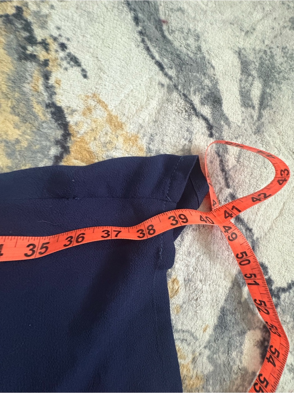 Reformation Navy Tie-Shoulder Midi Dress - Picture 5 of 7
